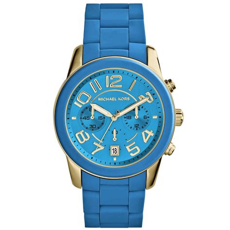 reloj azul michael kors|michael kors reloj mujer digital.